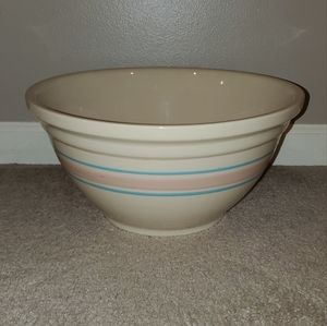 Vintage McCoy #14 HUGE Ceramic Bowl